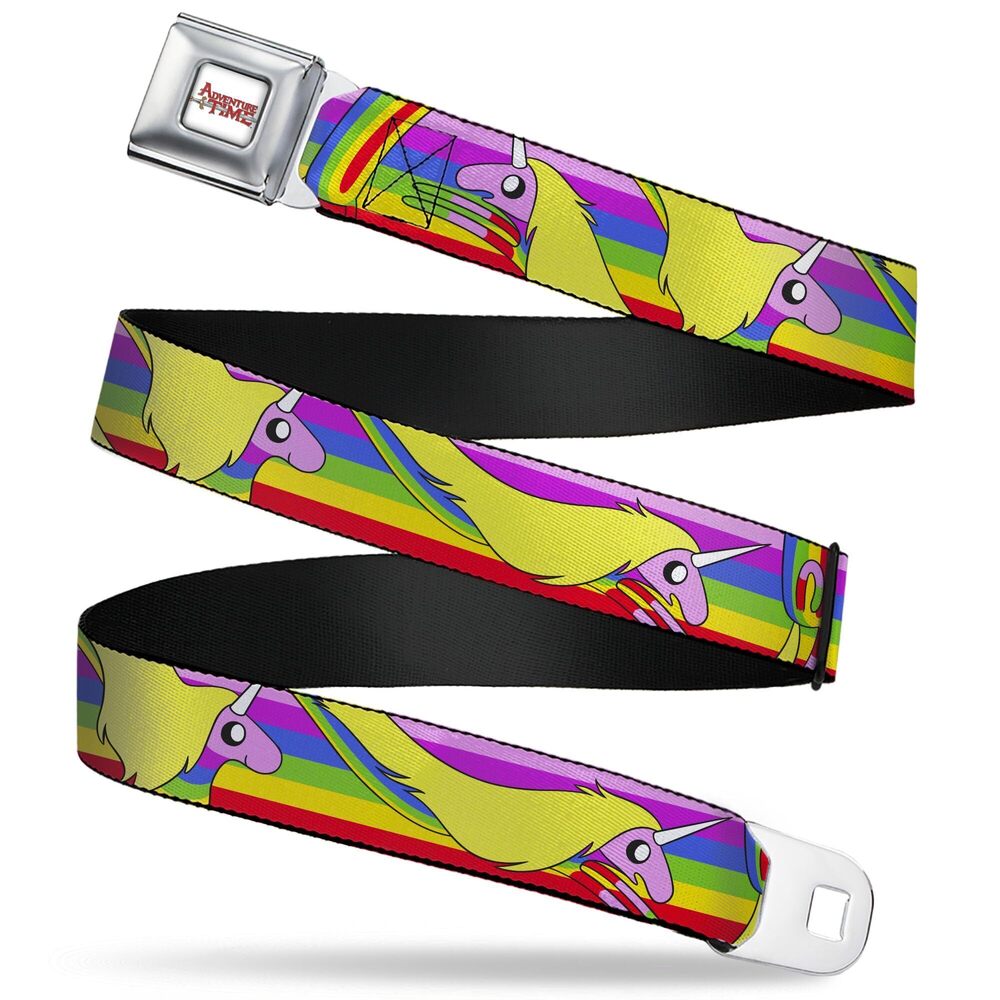 7282 Cartoon Network Belt, Seatbelt Buckle Belt, Adventure Time Lady